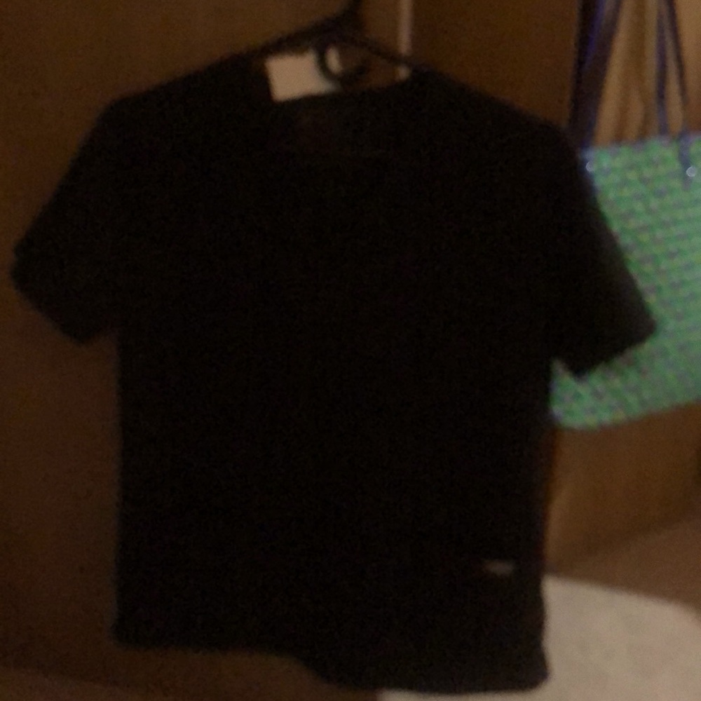 FIGS black scrub top size small. New.